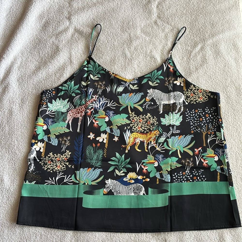Pure silk cami